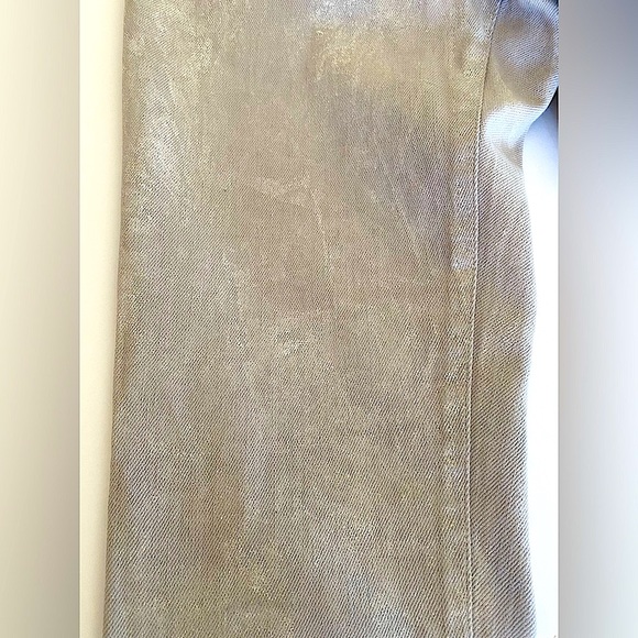 Helmut Lang White Paint Splatter Gray Low Rise Jeans Size 26 - Picture 7 of 10